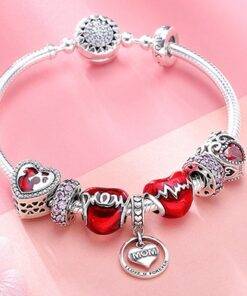 Women’s Red Heart Shaped Pendants Charm Bracelets Bracelets & Bangles JEWELRY & ORNAMENTS Pearls & Gemstones ba2a9c6c8c77e03f83ef8b: 17 cm / 6.69 inch|19 cm / 7.48 inch 