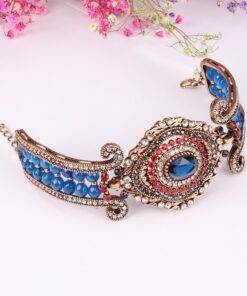 Women’s Leyla Crystal Bracelet Bracelets & Bangles JEWELRY & ORNAMENTS Pearls & Gemstones 8d255f28538fbae46aeae7: Blue|Green|Red 