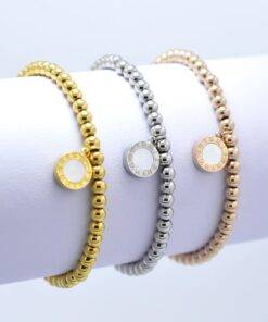 Sweet Beaded Bracelets For Women Bracelets & Bangles JEWELRY & ORNAMENTS Pearls & Gemstones 8d255f28538fbae46aeae7: Gold|Rose Gold|Silver 