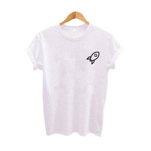 Cotton Funny Rocket Graphic Tee for Women Dresses & Jumpsuits FASHION & STYLE cb5feb1b7314637725a2e7: 1|10|11|12|2|3|4|5|6|7|8|9