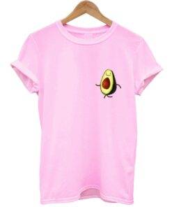 Women’s Avocado Printed T-Shirt Dresses & Jumpsuits FASHION & STYLE cb5feb1b7314637725a2e7: Gray|Pink|White|Wine Red 