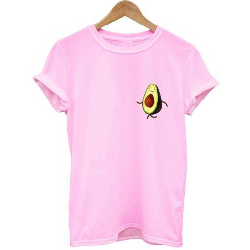 Women’s Avocado Printed T-Shirt Dresses & Jumpsuits FASHION & STYLE cb5feb1b7314637725a2e7: Gray|Pink|White|Wine Red