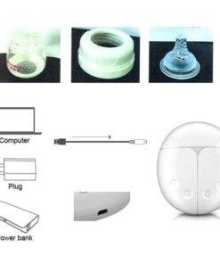 Double Electric Silicone Breast Pumps Baby Toys & Gadgets PHONES & GADGETS cb5feb1b7314637725a2e7: White 
