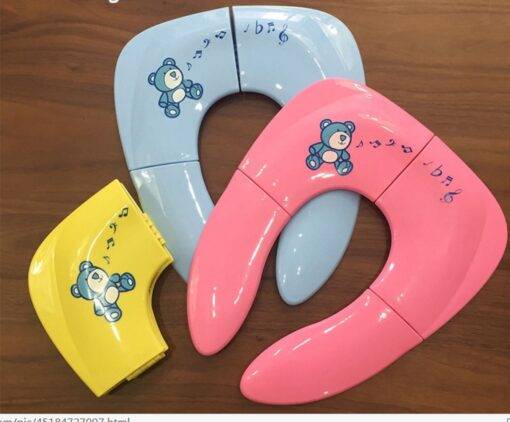 Universal Folding Kids Toilet Seat Baby Toys & Gadgets PHONES & GADGETS cb5feb1b7314637725a2e7: Blue|Pink|Yellow