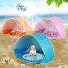 Baby UV-Protecting Tent Baby Toys & Gadgets PHONES & GADGETS cb5feb1b7314637725a2e7: Blue|Orange|Pink
