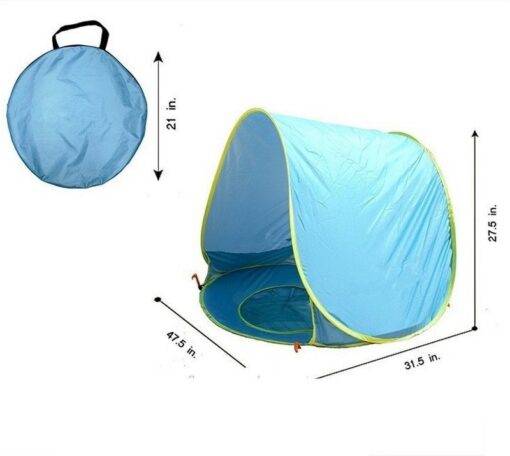 Baby UV-Protecting Tent Baby Toys & Gadgets PHONES & GADGETS cb5feb1b7314637725a2e7: Blue|Orange|Pink