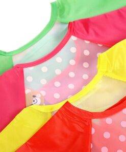 Colorful Waterproof Long Sleeve Baby Bib Baby Toys & Gadgets PHONES & GADGETS cb5feb1b7314637725a2e7: Blue|Blue / Dark Blue|Blue / Light Blue|Blue / Mint Green|Blue Green|Green|Green / White|Light Green|Mint Green|Pink|Pink / Yellow|Pink + White|Purple|Red|Red / Pink|Red / White|Yellow 