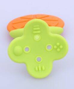 Cute Fruit Shaped Silicone Baby Teether Baby Toys & Gadgets PHONES & GADGETS cb5feb1b7314637725a2e7: Orange|Purple|Red 