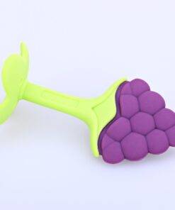 Cute Fruit Shaped Silicone Baby Teether Baby Toys & Gadgets PHONES & GADGETS cb5feb1b7314637725a2e7: Orange|Purple|Red 