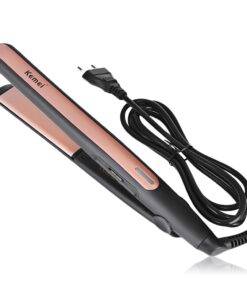 Convenient Professional Thermostatic Ceramic Electric Hair Straightener BEAUTY & SKIN CARE Hair Appliances cb5feb1b7314637725a2e7: Pink-black