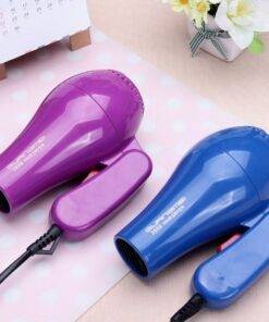 Portable Foldable Hair Dryer BEAUTY & SKIN CARE Hair Appliances cb5feb1b7314637725a2e7: Blue|Purple 