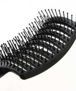 Professional Big Bent Hair Brush BEAUTY & SKIN CARE Hair Appliances cb5feb1b7314637725a2e7: Black|White 