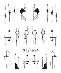 Geometric Cartoon Animal Nail Stickers BEAUTY & SKIN CARE Nail Art Supplies cb5feb1b7314637725a2e7: 1|2|3|4 