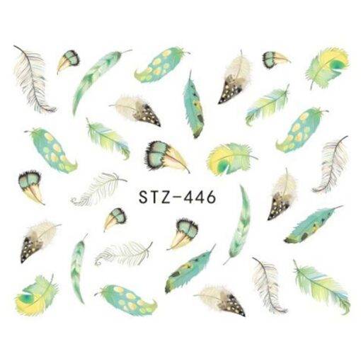 Feathers Nail Stickers BEAUTY & SKIN CARE Nail Art Supplies cb5feb1b7314637725a2e7: 1|2|3|4