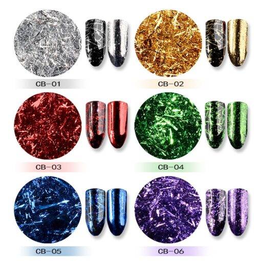 Nail Glitter Magic Mirror Powder BEAUTY & SKIN CARE Nail Art Supplies cb5feb1b7314637725a2e7: Blue|Gold|Green|Purple|Red|Silver