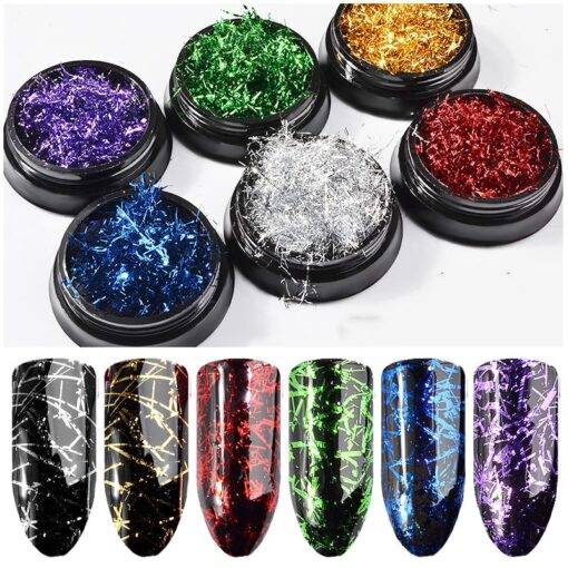Nail Glitter Magic Mirror Powder BEAUTY & SKIN CARE Nail Art Supplies cb5feb1b7314637725a2e7: Blue|Gold|Green|Purple|Red|Silver