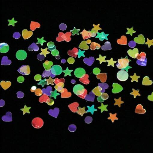 Hearts And Stars Holographic Nail Sequins BEAUTY & SKIN CARE Nail Art Supplies cb5feb1b7314637725a2e7: 01|02|03|04|05|06|07|08|09|10|11|12|13|14|15