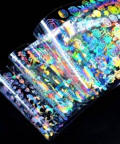 Holographic Rainbow Nail Stickers 8 Pcs Set BEAUTY & SKIN CARE Nail Art Supplies Item Type: Sticker & Decal 