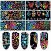 Holographic Rainbow Nail Stickers 8 Pcs Set BEAUTY & SKIN CARE Nail Art Supplies Item Type: Sticker & Decal
