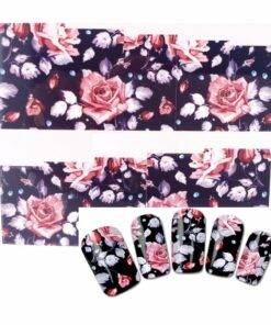 Women’s Nail Stickers with Roses BEAUTY & SKIN CARE Nail Art Supplies Place of Origin: Place of Origin