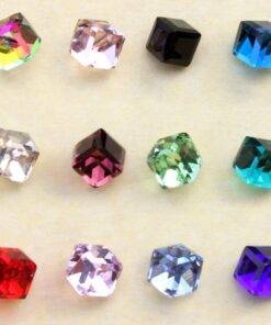 Cube Nail Rhinestones BEAUTY & SKIN CARE Nail Art Supplies is_customized: Yes