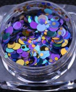 Women’s Iridescent Glitter Flakes BEAUTY & SKIN CARE Nail Art Supplies Material: Plastic 