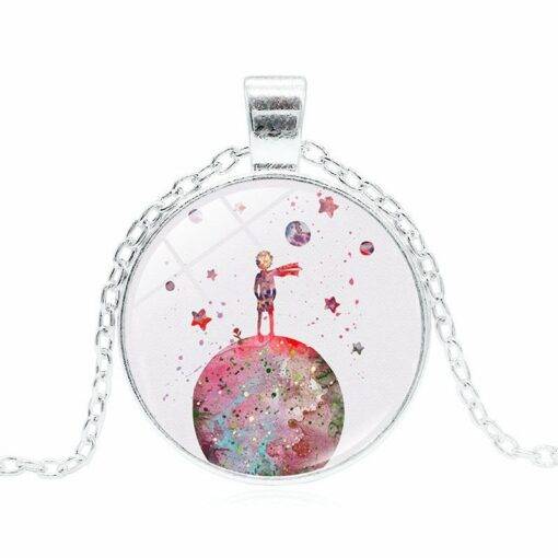 Vintage Little Prince Glass Pendant Necklace for Kids JEWELRY & ORNAMENTS Necklaces & Pendants 57391192dfa1f247ad015a: 1|2|3|4|5