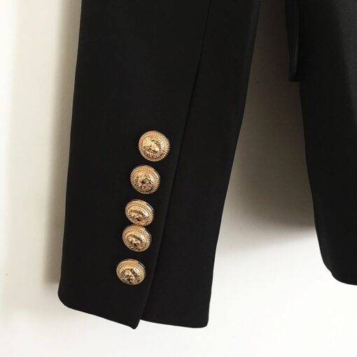 Women’s Classic Double Breasted Blazer Coats, Suits & Blazers FASHION & STYLE cb5feb1b7314637725a2e7: Black|White