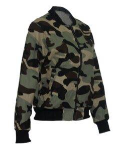 Casual Jackets for Women with Camouflage Prints Coats, Suits & Blazers FASHION & STYLE cb5feb1b7314637725a2e7: Green 