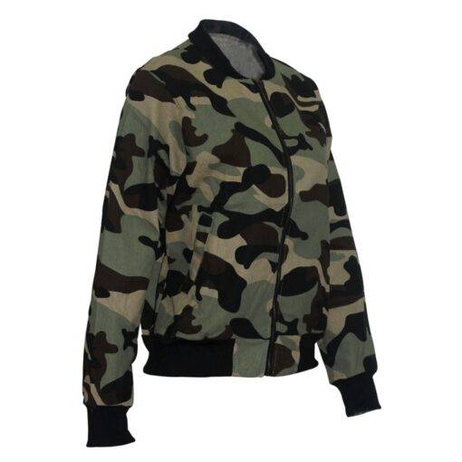 Casual Jackets for Women with Camouflage Prints Coats, Suits & Blazers FASHION & STYLE cb5feb1b7314637725a2e7: Green