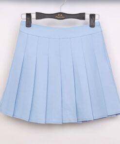 Women’s Mini Pleated Skirt FASHION & STYLE Shorts & Skirts cb5feb1b7314637725a2e7: Black|Dark Blue|Pink|Rose Red|Sky Blue|White 