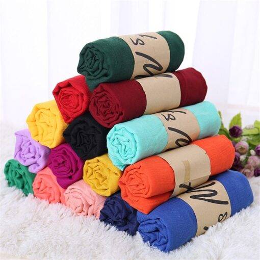 Women’s Solid Color Linen Scarf FASHION & STYLE Veils & Scarfs cb5feb1b7314637725a2e7: Beige|Black|Blue|Dark Blue|Dark Green|Dark Purple|Gray|Green|Lake Blue|Light Pink|Light Purple|Light Yellow|Orange|Pink|Red|Rose Red|Sky Blue|Watermelon Red|Wine Red|Yellow