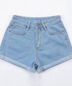 Classic Blue Denim Shorts FASHION & STYLE Shorts & Skirts cb5feb1b7314637725a2e7: Dark Blue|Light Blue 