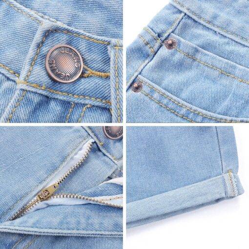 Classic Blue Denim Shorts FASHION & STYLE Shorts & Skirts cb5feb1b7314637725a2e7: Dark Blue|Light Blue