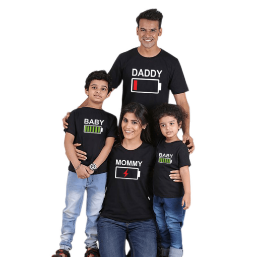 Multitype Letter Printed Family Matching T-Shirt Family Matching Outfit FASHION & STYLE cb5feb1b7314637725a2e7: Black Battery|Black Boss|Black Me|Black Mustache|Gray Battery|Gray Boss|Gray Me|Gray Mustache|White Battery|White Boss|White Me|White Mustache