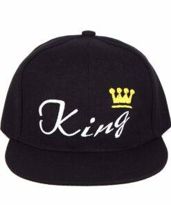 King And Queen Crown Couple Embroidery Caps Family Matching Outfit FASHION & STYLE cb5feb1b7314637725a2e7: King|Queen 