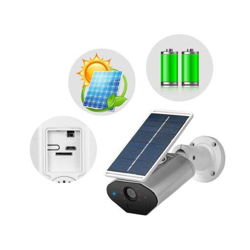 Solar Power Wireless Camera PHONES & GADGETS Security & Safety 94c51f19c37f96ed231f5a: Night Vision Sensor|Standard