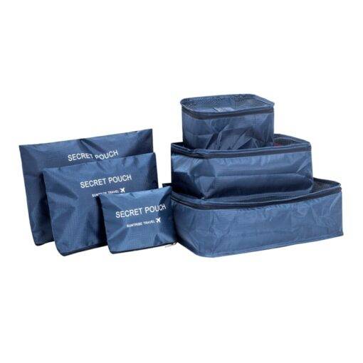 Travel Family Clothes Storage Bags 6 pcs/Set Luggages & Trolleys SHOES, HATS & BAGS cb5feb1b7314637725a2e7: Dark Blue|Gray|Green|Pink|Rose Red|Sky Blue|Wine Red