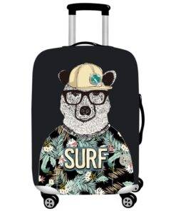 Printed Luggage Protective Cover Luggages & Trolleys SHOES, HATS & BAGS 57391192dfa1f247ad015a: Bear|Cute Owl|Giraffe|Owl|Panda|Pirate Bear 