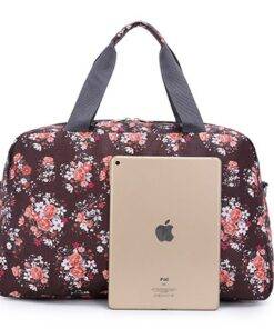 Large Capacity Floral Patterned Travel Bag Luggages & Trolleys SHOES, HATS & BAGS a0e573c7ba8010eb915453: Large/Black|Large/Blue|Large/Brown|Large/Gray|Large/Rose|Small/Black|Small/Blue|Small/Brown|Small/Gray|Small/Rose 