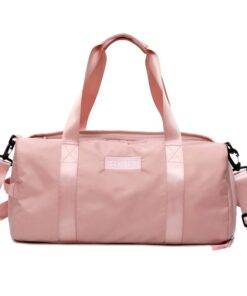Women’s Waterproof Nylon Travel Bag Luggages & Trolleys SHOES, HATS & BAGS cb5feb1b7314637725a2e7: Black|Black/Striped|Pink