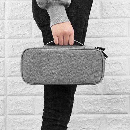 Portable Bags for Digital Gadgets Luggages & Trolleys SHOES, HATS & BAGS cb5feb1b7314637725a2e7: Black|Gray