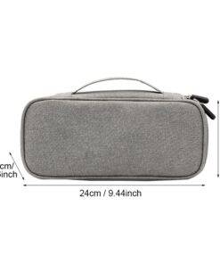Portable Bags for Digital Gadgets Luggages & Trolleys SHOES, HATS & BAGS cb5feb1b7314637725a2e7: Black|Gray 