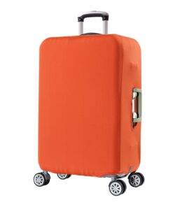 Solid Color Protective Suitcase Cover Luggages & Trolleys SHOES, HATS & BAGS cb5feb1b7314637725a2e7: Black|Brown|Dark Green|Orange|Purple|Red|Rose Red 