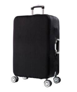 Solid Color Protective Suitcase Cover Luggages & Trolleys SHOES, HATS & BAGS cb5feb1b7314637725a2e7: Black|Brown|Dark Green|Orange|Purple|Red|Rose Red
