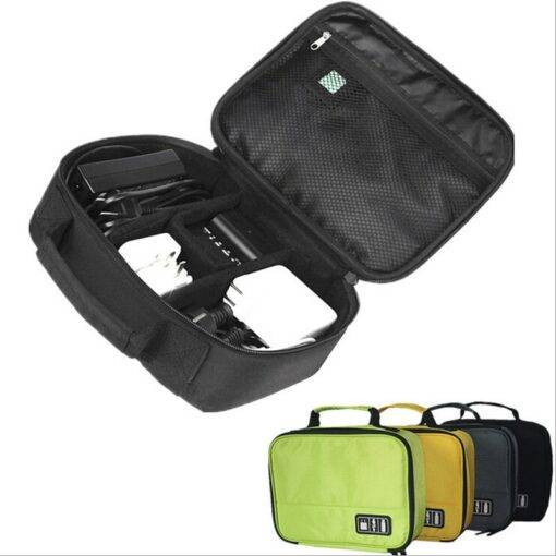 Portable Digital Devices Organizer Bag Luggages & Trolleys SHOES, HATS & BAGS cb5feb1b7314637725a2e7: Black|Green|Light Grey|Yellow
