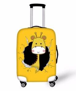 Cartoon Printed Protective Cover for Suitcase Luggages & Trolleys SHOES, HATS & BAGS ae284f900f9d6e21ba6914: Blue|Customized|Green|Red|Sky Blue|Yellow