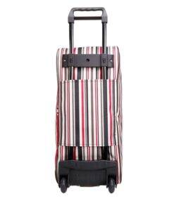 Women`s Travel Rolling Luggage Luggages & Trolleys SHOES, HATS & BAGS cb5feb1b7314637725a2e7: Black and White Dot|Color Dot|Paper|Strip 