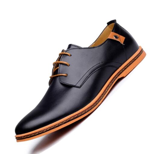 Men’s Leather Casual Shoes Casual Shoes & Boots SHOES, HATS & BAGS cb5feb1b7314637725a2e7: Black|Blue|Brown|Red|White