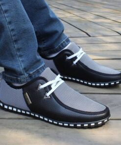 Men’s Casual Vulcanized Shoes Casual Shoes & Boots SHOES, HATS & BAGS cb5feb1b7314637725a2e7: Stripe Black|Stripe Blue|Stripe White 